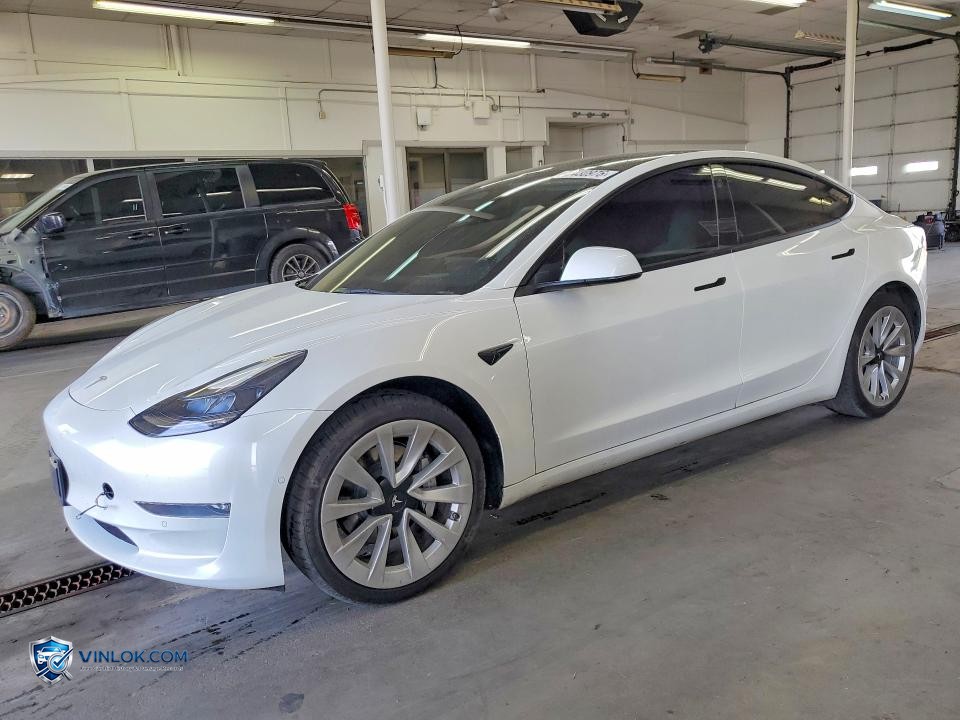 2022 TESLA MODEL 3 – Lot 57480976 auction photo