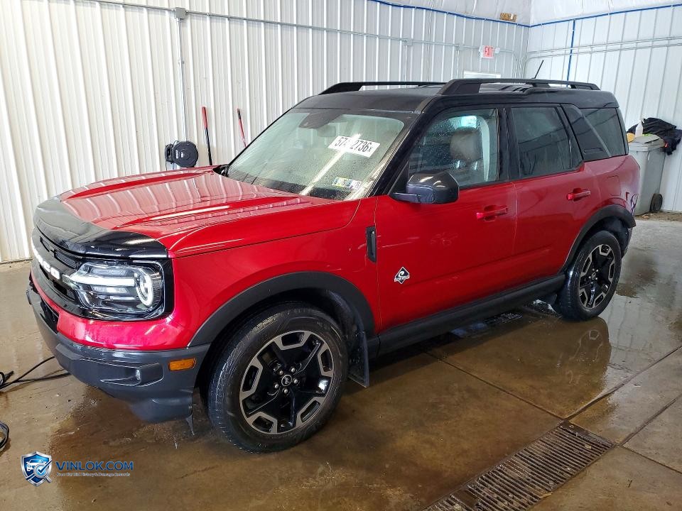 2021 FORD BRONCO SPORT OUTER BANKS – Lot 57482736 auction photo