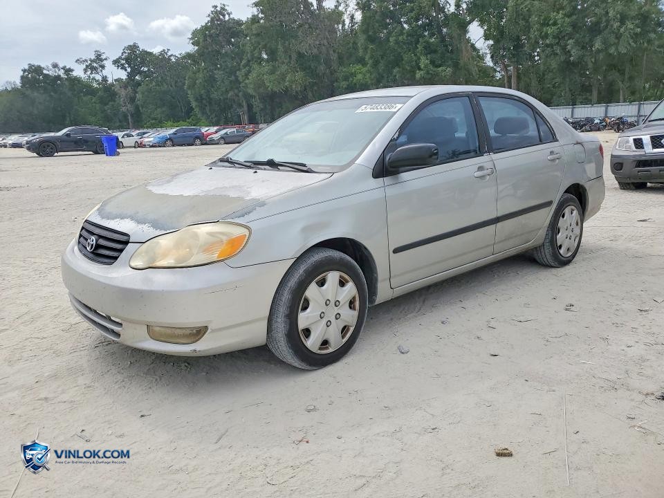 2004 TOYOTA COROLLA CE – Lot 57483386 auction photo