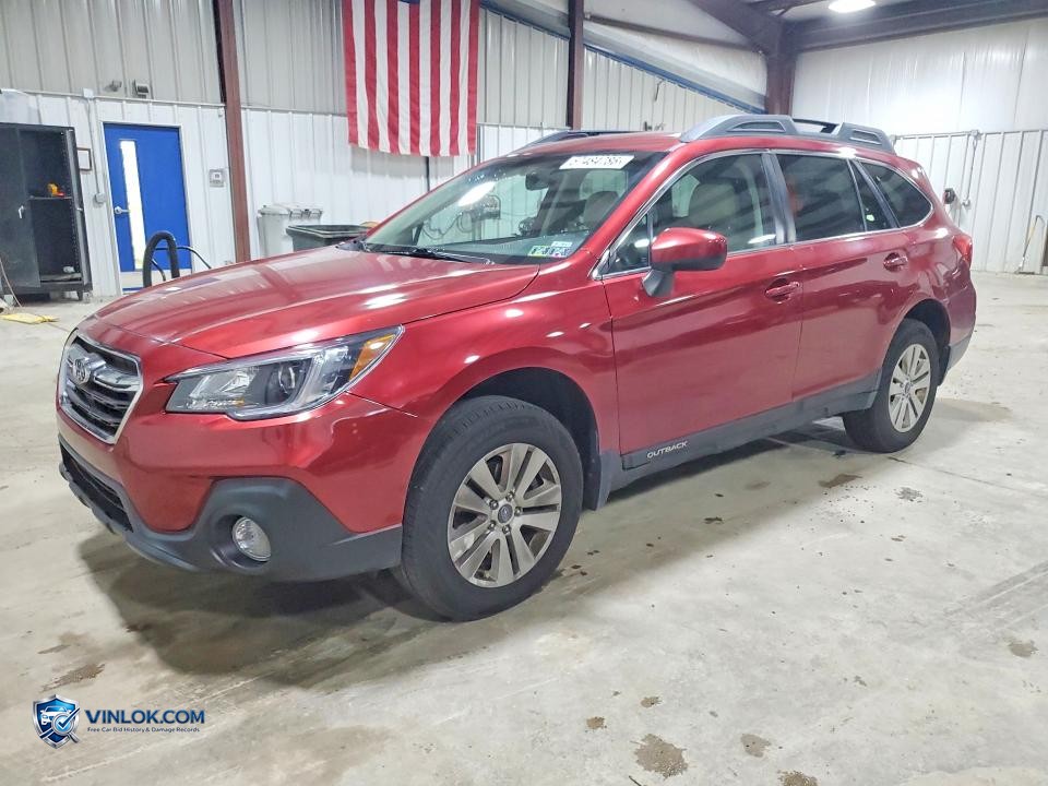 2018 SUBARU OUTBACK 2.5I PREMIUM – Lot 57484786 auction photo