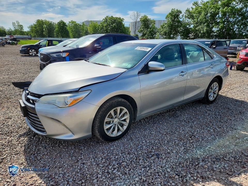 2016 TOYOTA CAMRY LE – Lot 57485406 auction photo