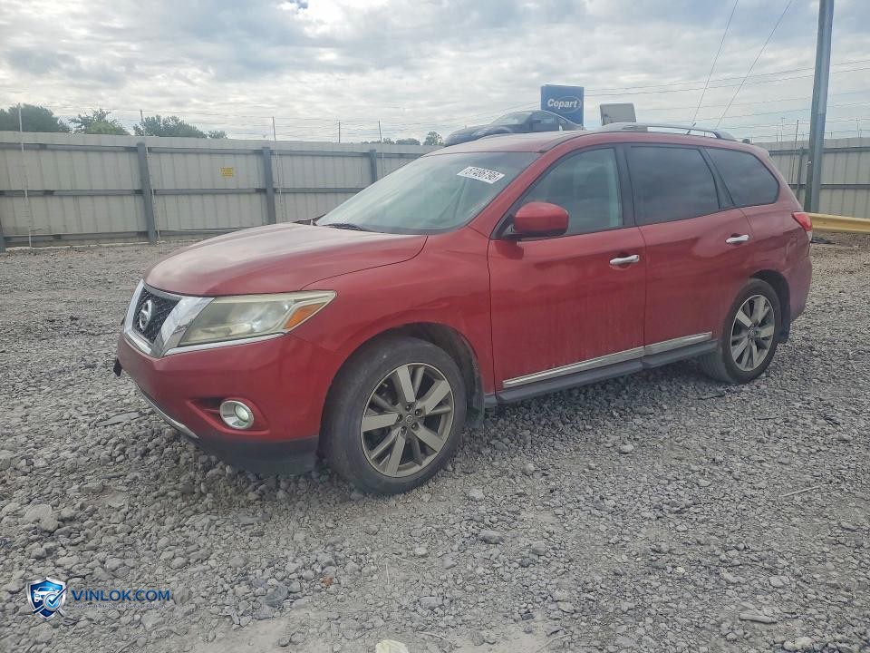 2013 NISSAN PATHFINDER S – Lot 57486796 auction photo
