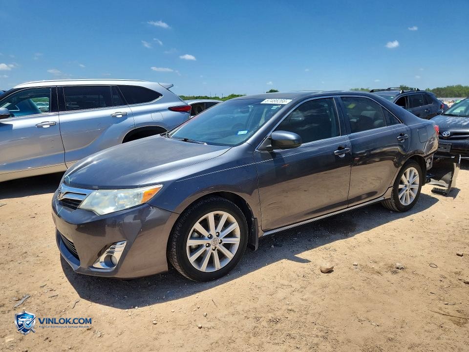 2012 TOYOTA CAMRY XLE – Lot 57488266 auction photo