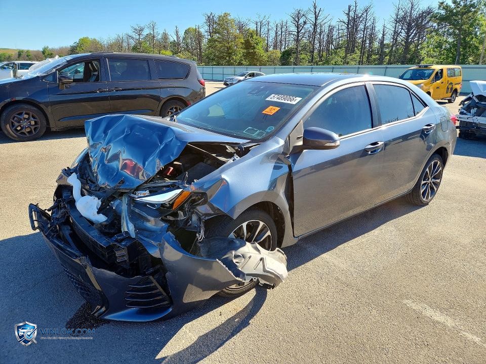 2018 TOYOTA COROLLA SE – Lot 57489066 auction photo