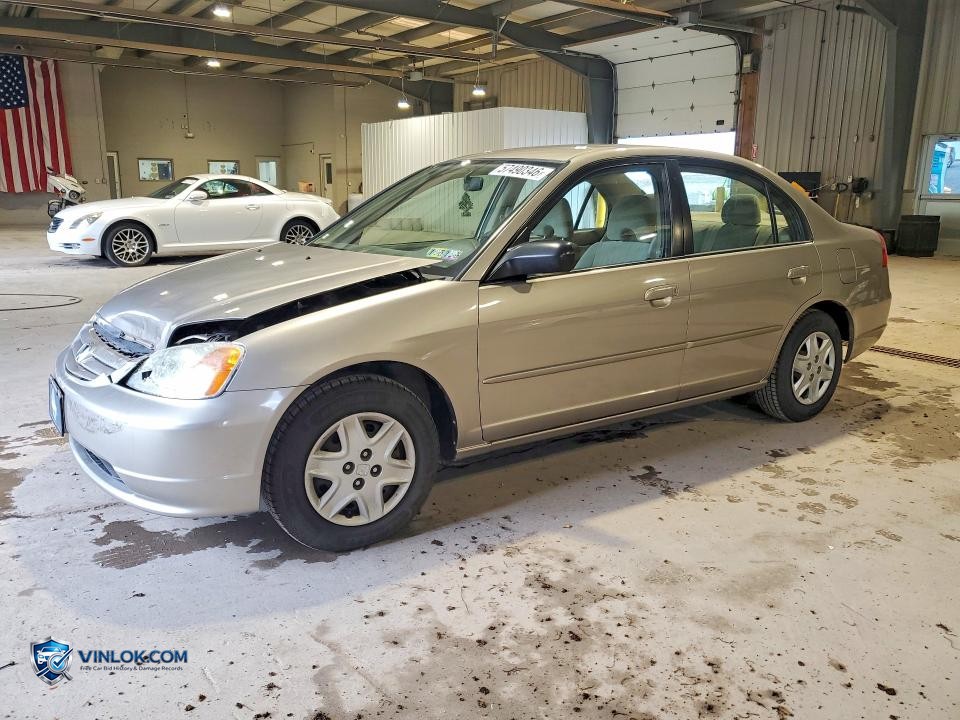 2003 HONDA CIVIC LX – Lot 57490346 auction photo