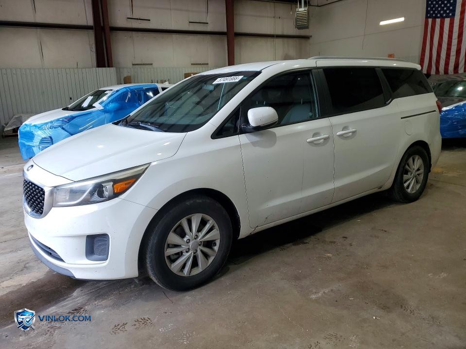 2016 KIA SEDONA LX – Lot 57491866 auction photo