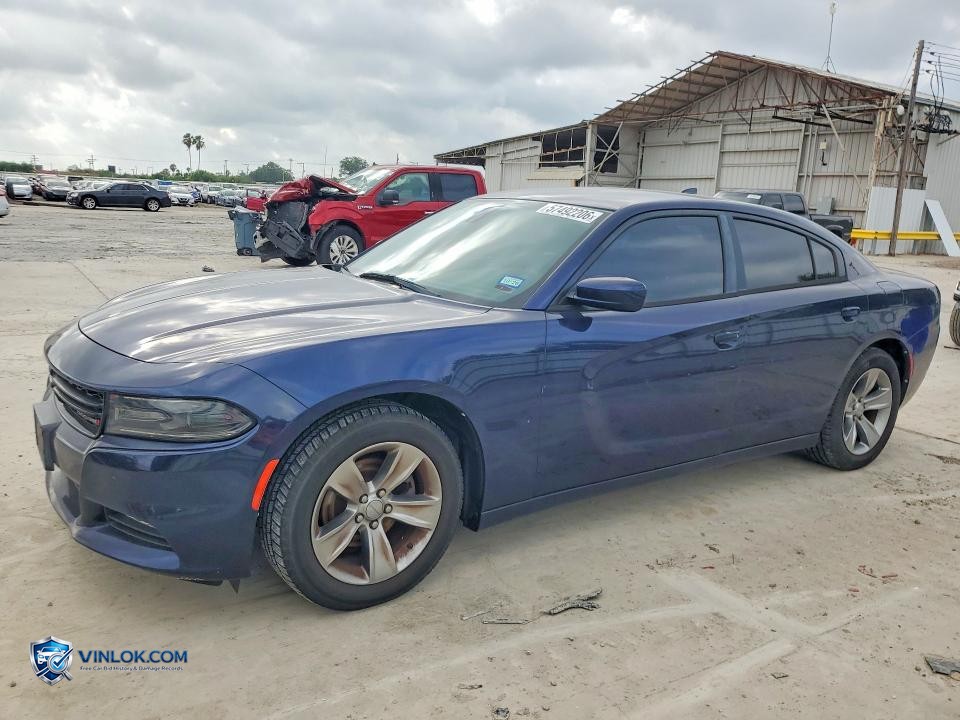 2016 DODGE CHARGER SXT – Lot 57492206 auction photo