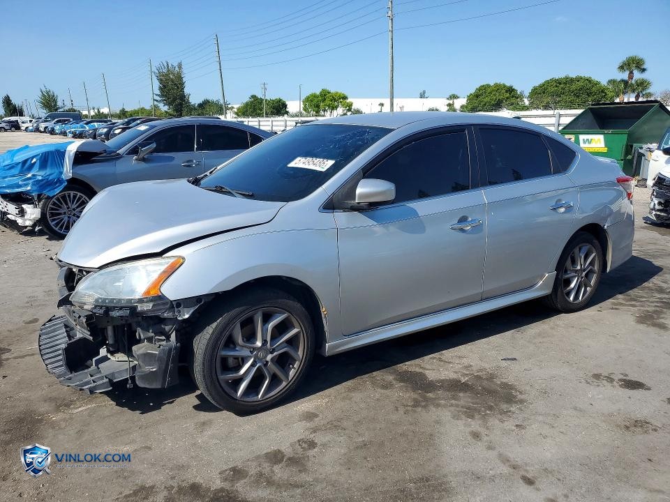 2014 NISSAN SENTRA SR – Lot 57495486 auction photo