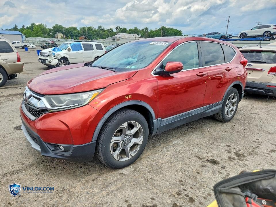 2017 HONDA CR-V EXL – Lot 57495516 auction photo