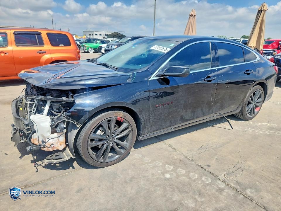 2020 CHEVROLET MALIBU LT – Lot 57495576 auction photo