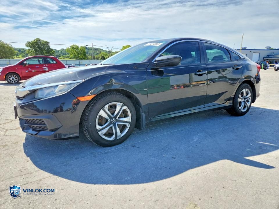 2016 HONDA CIVIC LX – Lot 57497806 auction photo