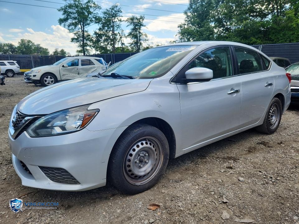 2016 NISSAN SENTRA S – Lot 57498476 auction photo