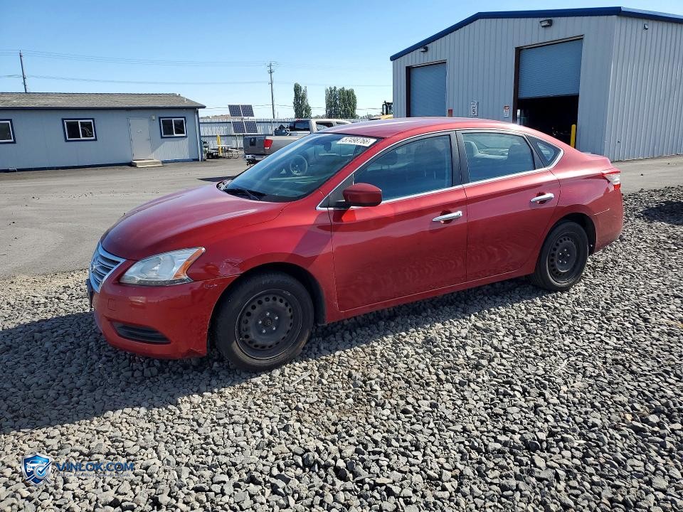 2013 NISSAN SENTRA S – Lot 57498766 auction photo