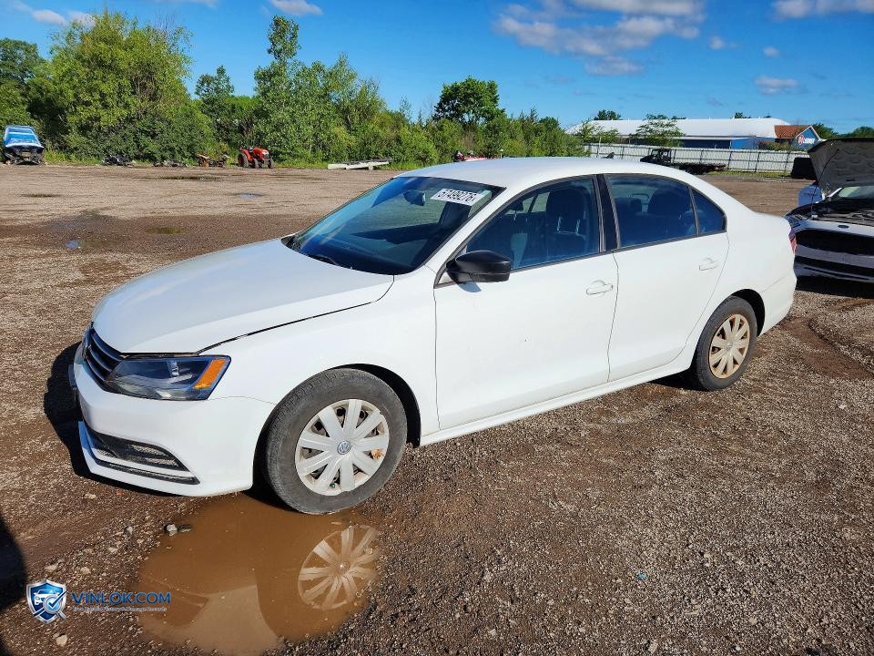 2016 VOLKSWAGEN JETTA S – Lot 57499276 auction photo