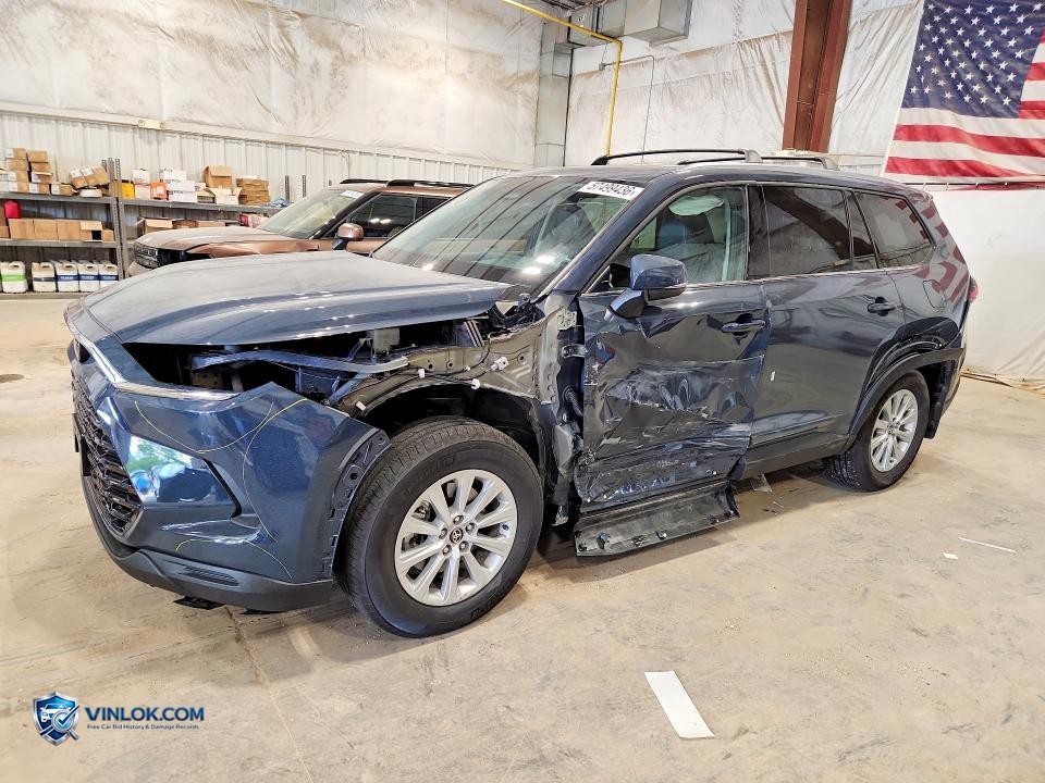 2024 TOYOTA GRAND HIGHLANDER XLE – Lot 57499436 auction photo