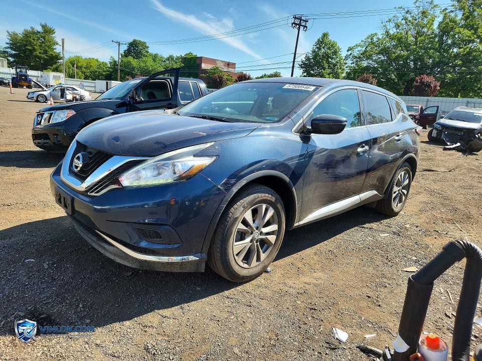2016 NISSAN MURANO S – Lot 57500546 auction photo