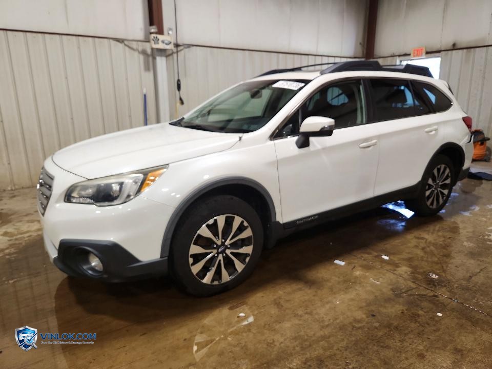 2016 SUBARU OUTBACK 2.5I LIMITED – Lot 57510736 auction photo