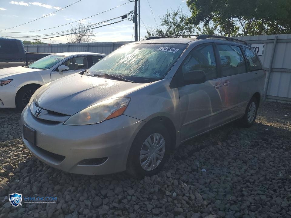 2009 TOYOTA SIENNA CE 7-PASSENGER – Lot 57510786 auction photo