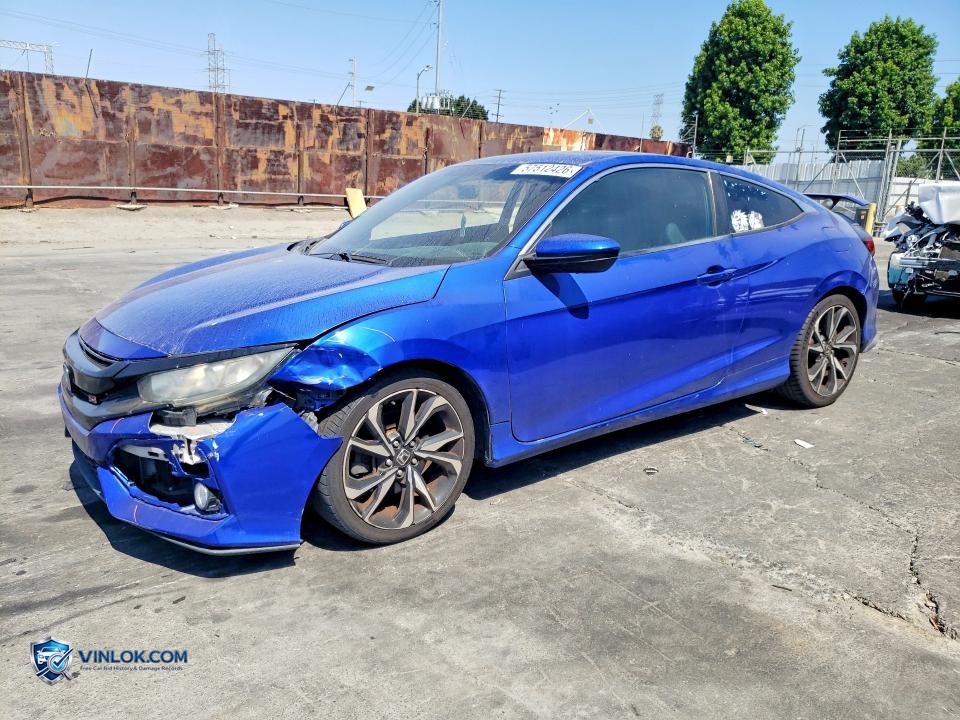 2018 HONDA CIVIC SI – Lot 57512426 auction photo