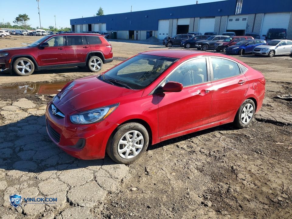 2014 HYUNDAI ACCENT GLS – Lot 57514166 auction photo