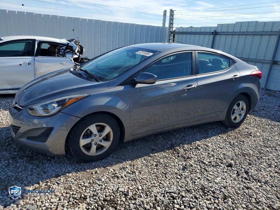 2014 HYUNDAI ELANTRA SE – Lot 57515936 auction photo