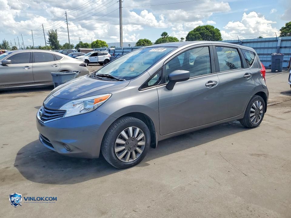 2016 NISSAN VERSA NOTE S PLUS – Lot 57516816 auction photo