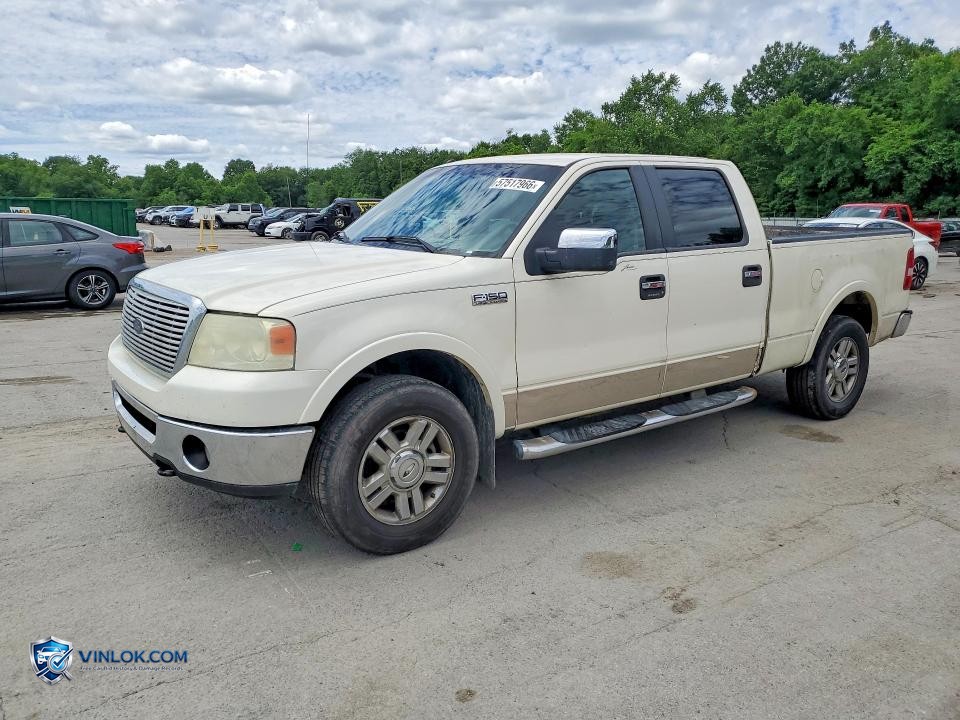 2008 FORD F150 SUPERCREW – Lot 57517966 auction photo