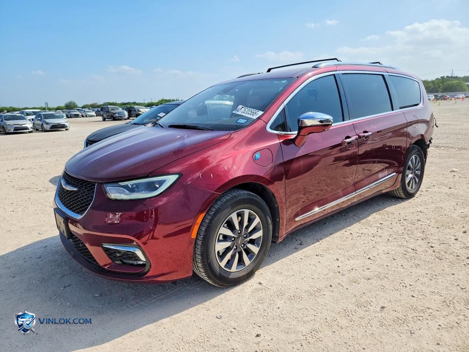 2021 CHRYSLER PACIFICA HYBRID LIMITED – Lot 57520566 auction photo