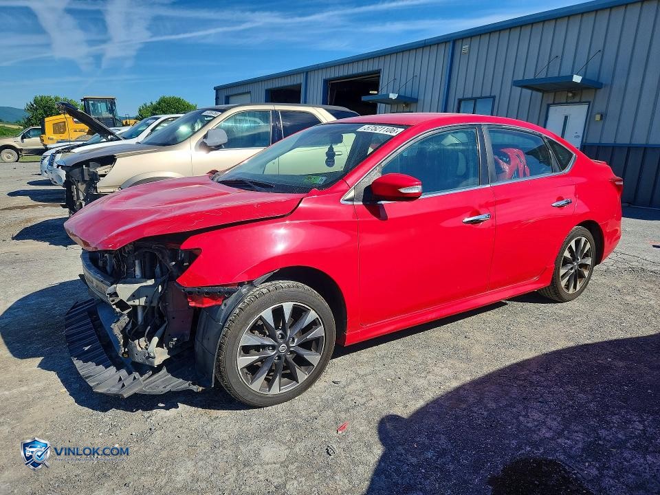 2016 NISSAN SENTRA SR – Lot 57521106 auction photo