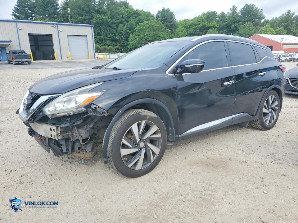 2015 NISSAN MURANO PLATINUM – Lot 57521826 auction photo