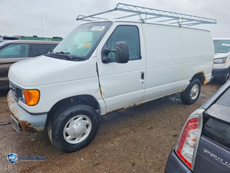 2007 FORD ECONOLINE E250 VAN – Lot 57522096 auction photo