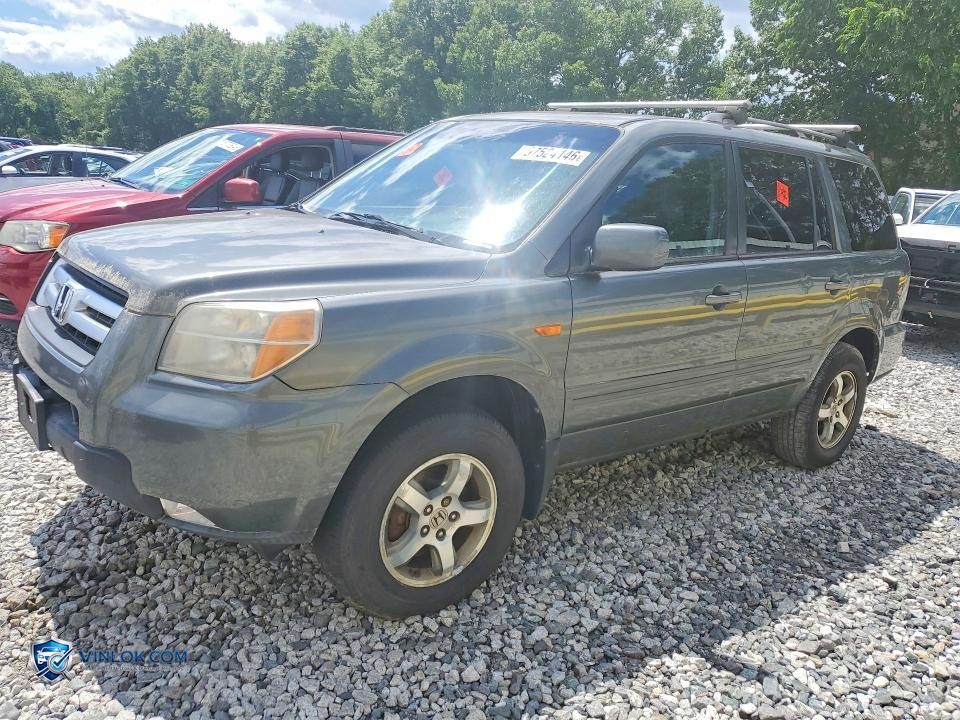 2007 HONDA PILOT EXL – Lot 57524146 auction photo