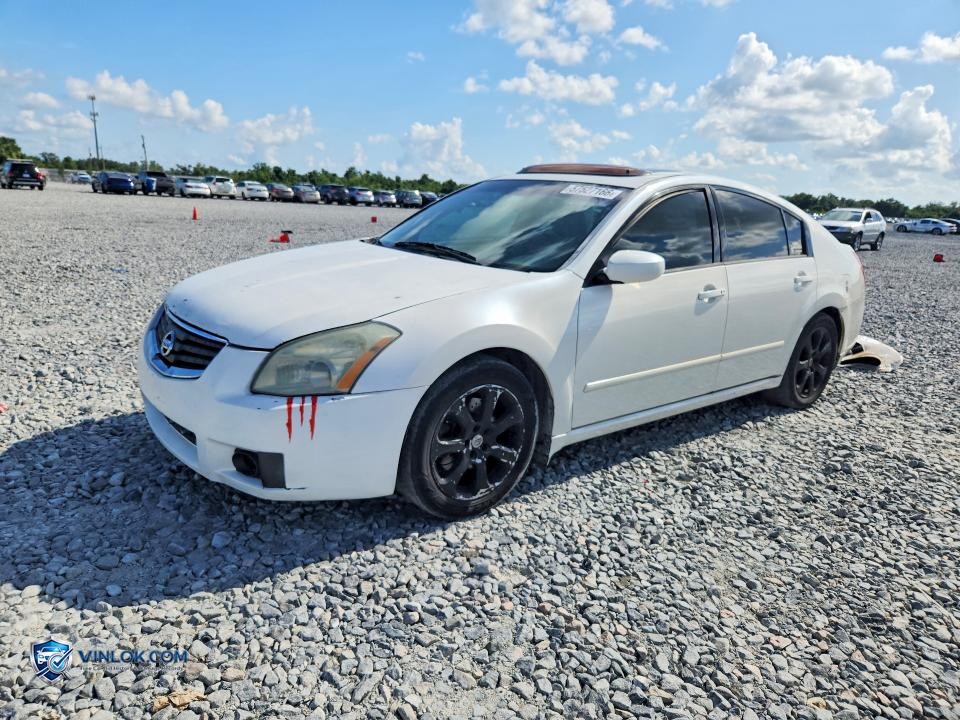2008 NISSAN MAXIMA 3.5 SE – Lot 57527166 auction photo