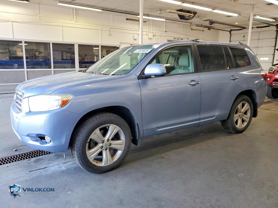 2008 TOYOTA HIGHLANDER LIMITED – Lot 57529026 auction photo