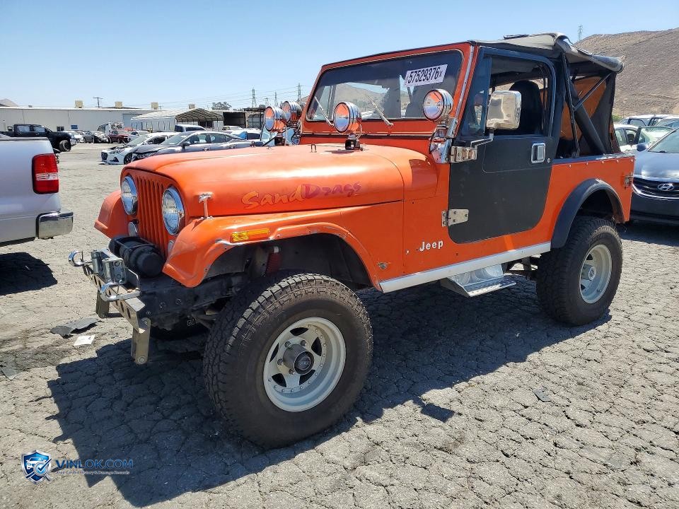 1983 JEEP JEEP CJ7 – Lot 57529376 auction photo