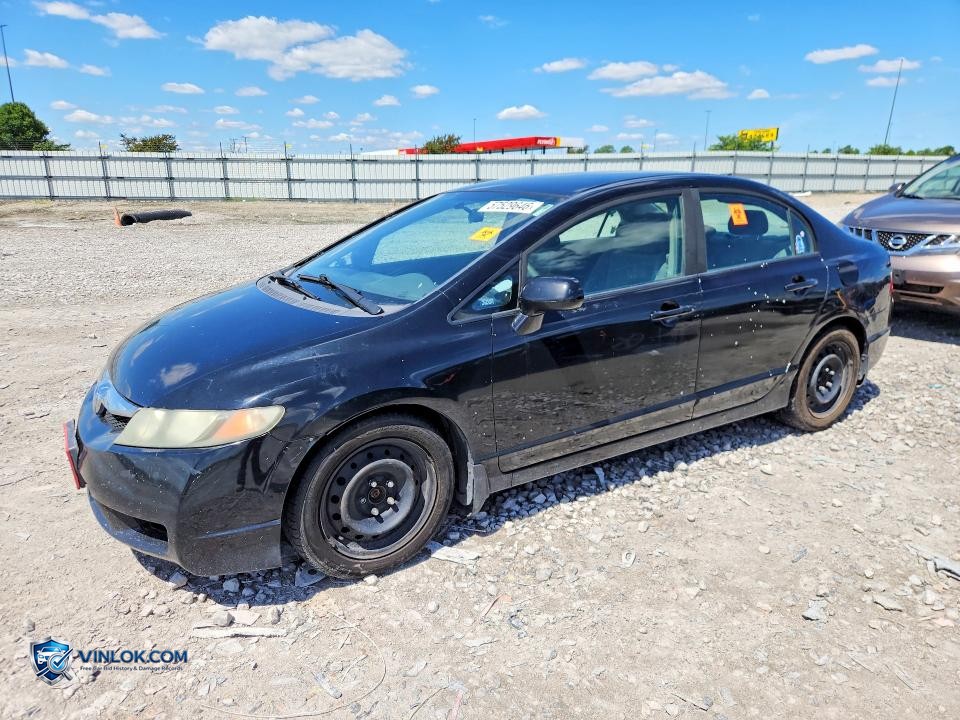 2010 HONDA CIVIC LX – Lot 57529646 auction photo