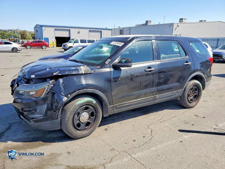 2017 FORD EXPLORER POLICE INTERCEPTOR – Lot 57529696 auction photo