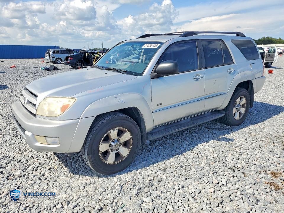 2003 TOYOTA 4RUNNER SR5 – Lot 57532406 auction photo