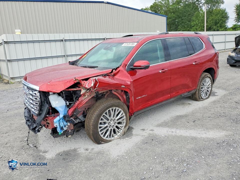 2025 GMC ACADIA DENALI – Lot 57535786 auction photo