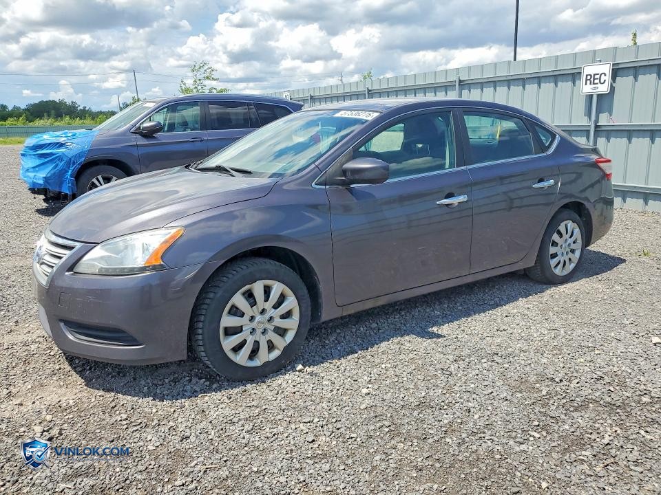 2015 NISSAN SENTRA S – Lot 57536276 auction photo
