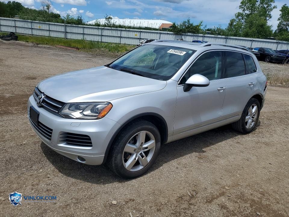 2013 VOLKSWAGEN TOUAREG – Lot 57540396 auction photo