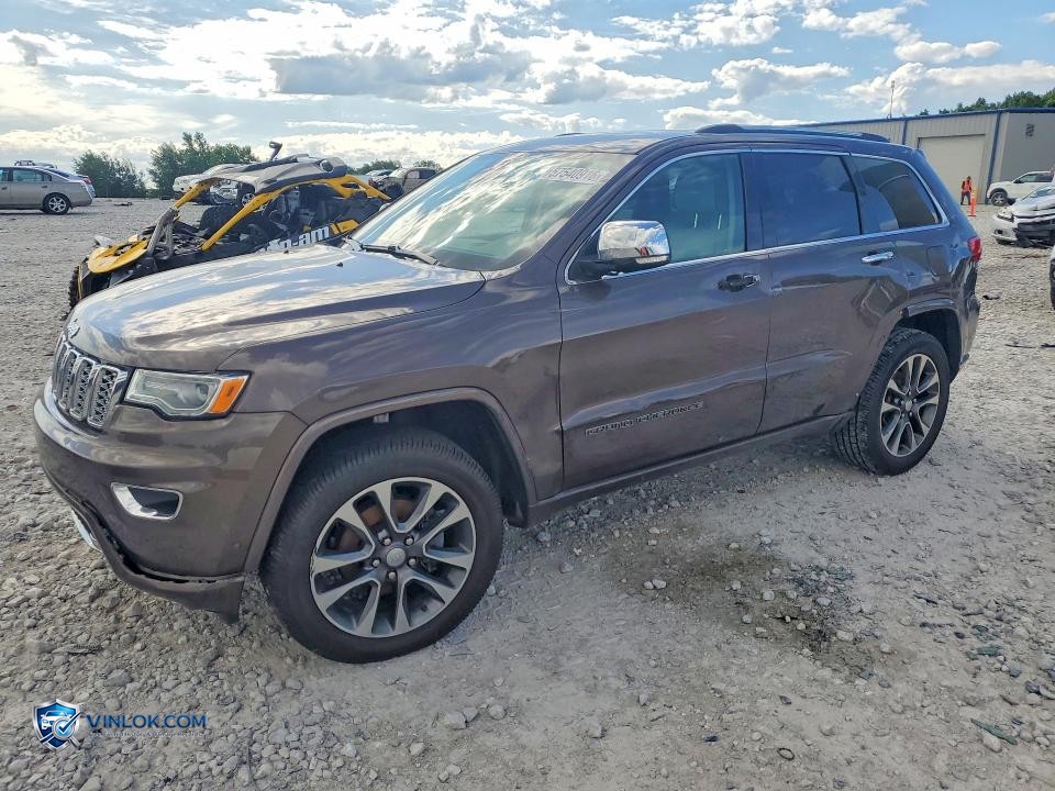2017 JEEP GRAND CHEROKEE OVERLAND – Lot 57540916 auction photo