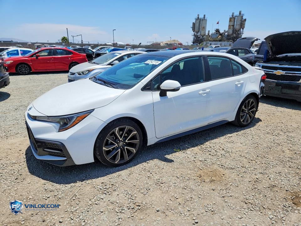 2022 TOYOTA COROLLA SE – Lot 57542116 auction photo