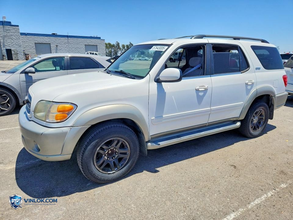 2003 TOYOTA SEQUOIA SR5 – Lot 57543006 auction photo