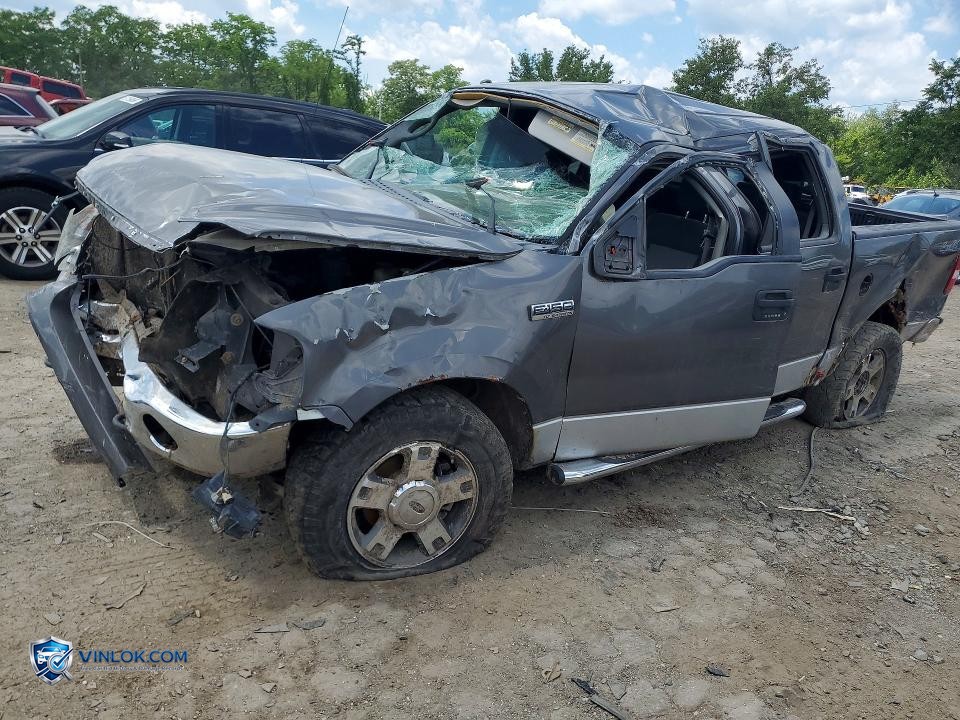 2008 FORD F150 SUPERCREW – Lot 57543416 auction photo