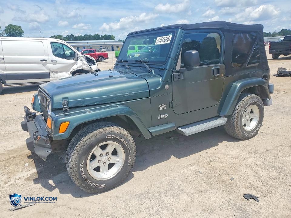 2004 JEEP WRANGLER / TJ SAHARA – Lot 57545386 auction photo