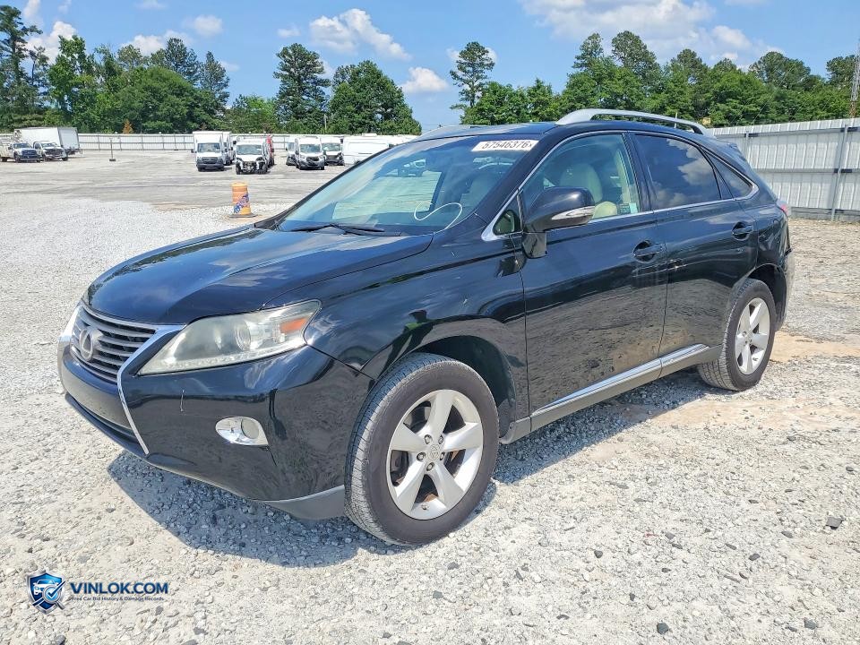 2014 LEXUS RX 350 – Lot 57546376 auction photo