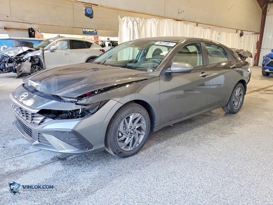 2026 HYUNDAI ELANTRA HYBRID BLUE – Lot 57549136 auction photo