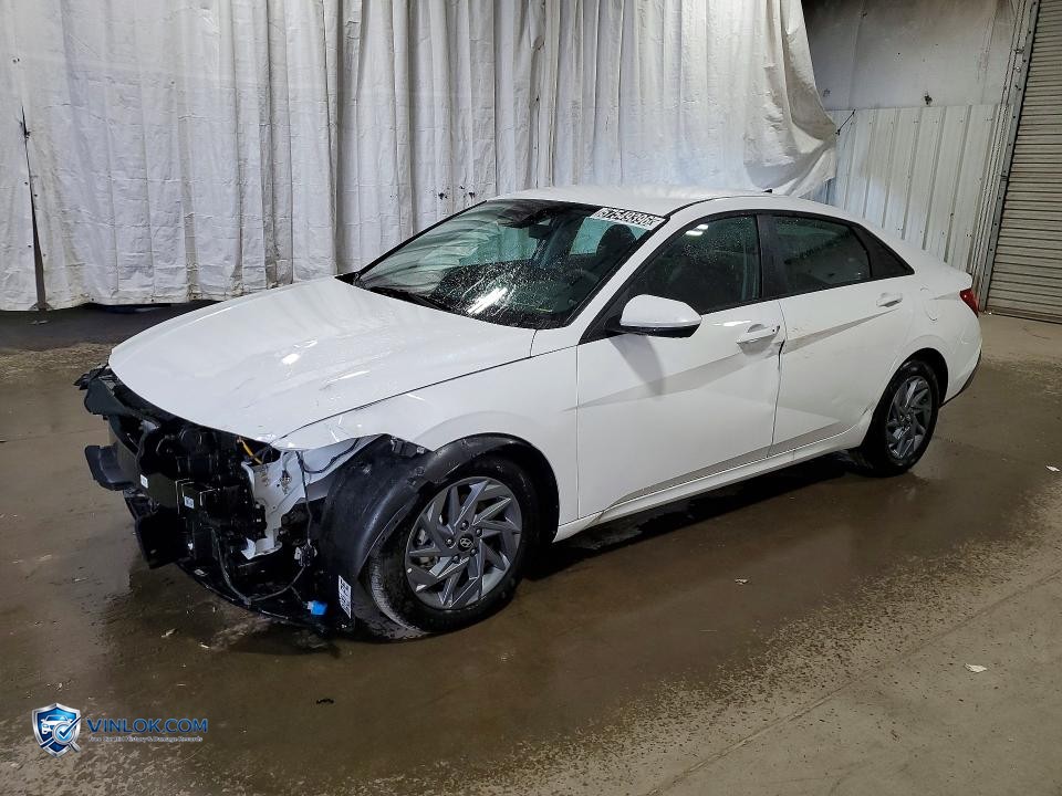 2026 HYUNDAI ELANTRA HYBRID BLUE – Lot 57549396 auction photo