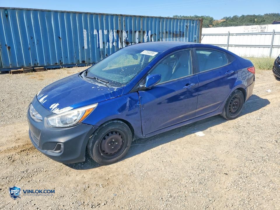 2016 HYUNDAI ACCENT SE – Lot 57550896 auction photo